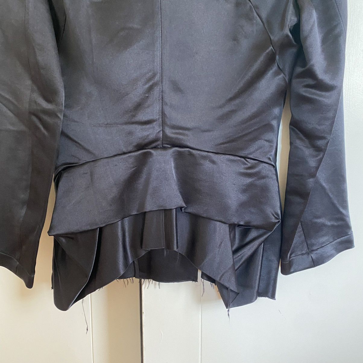 Junya Watanabe Junya Watanabe / CDG — Black Silk Blazer Size M / US 6-8 / IT 42-44 - 7 Thumbnail