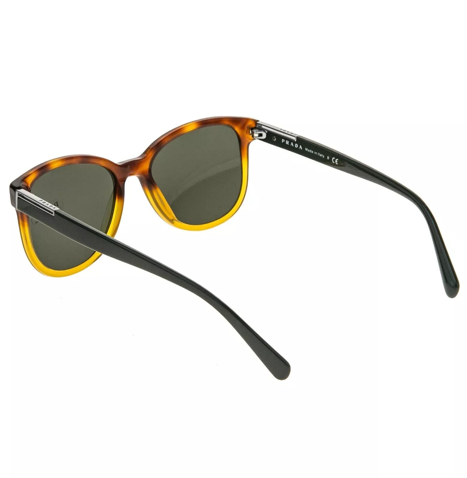 Prada PRADA Square 08U Brown Green Authentic Sunglasses PR08US Size ONE SIZE - 8 Thumbnail