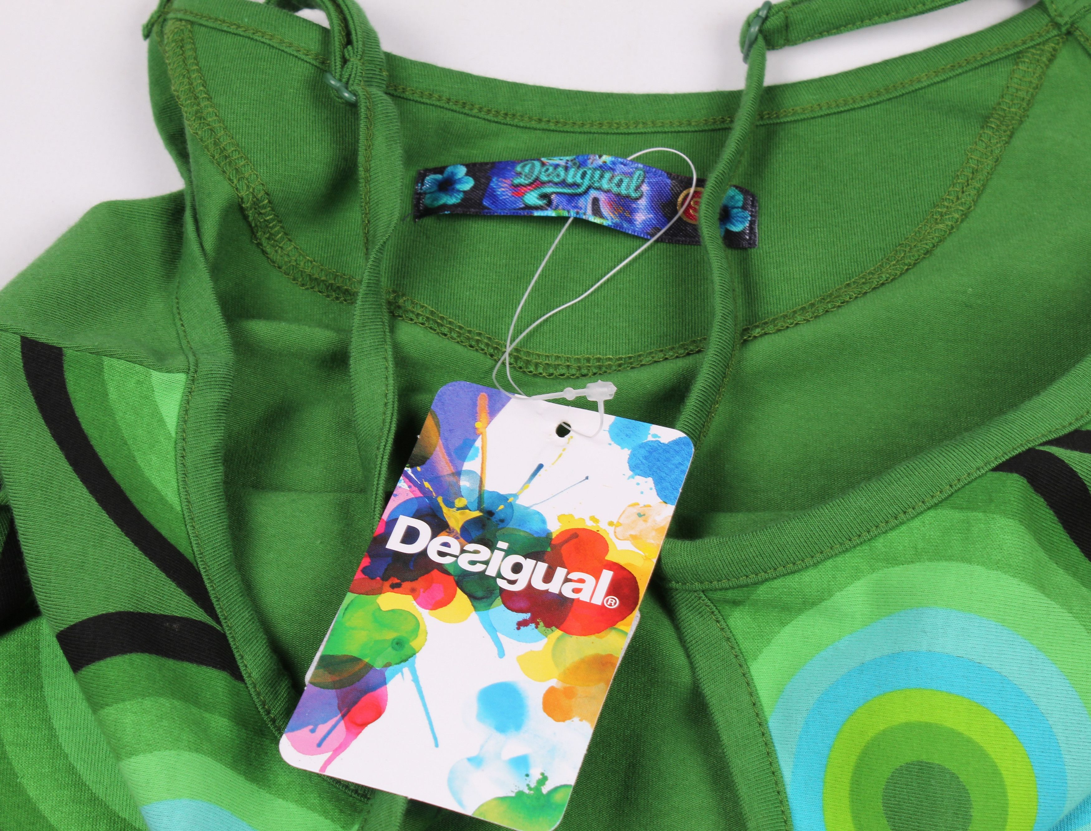 Desigual × Vintage Desigual Vintage Y2K Printed Bodycon Dress Size S / US 4 / IT 40 - 5 Thumbnail