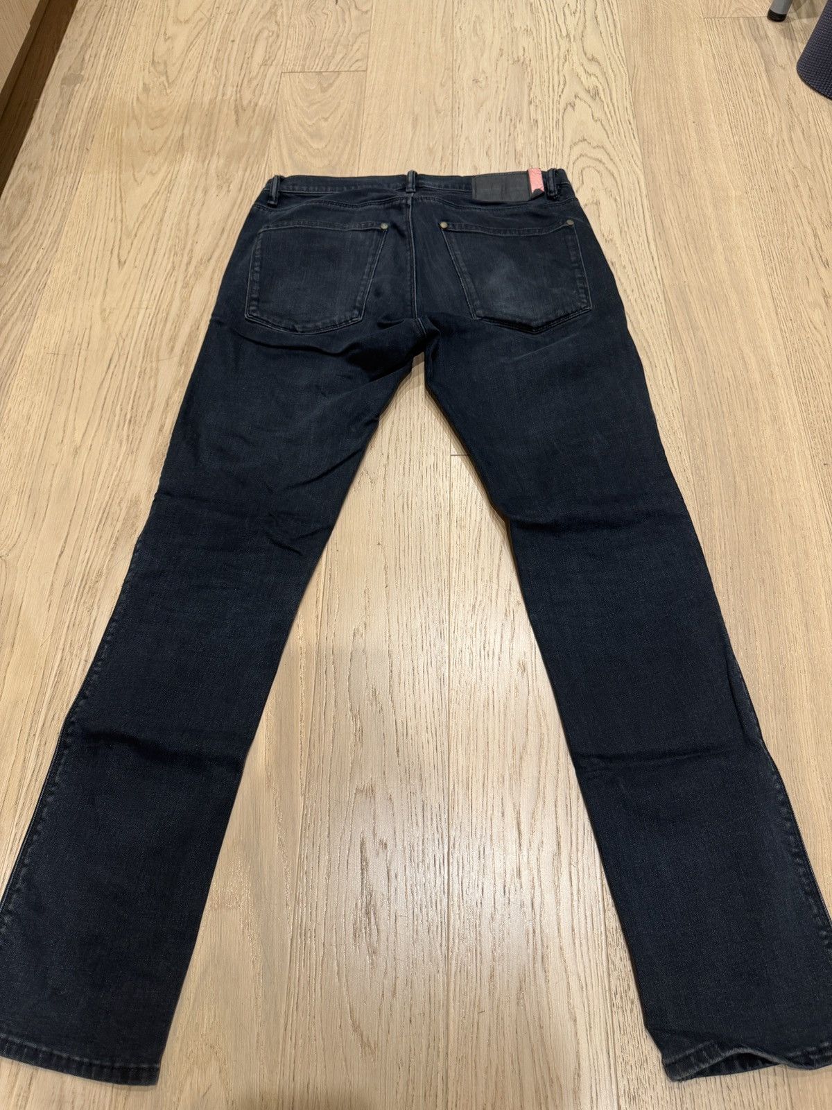 Acne Studios Acne Studios Bla Konst Max Blue Black Jeans Size US 31 - 5 Thumbnail