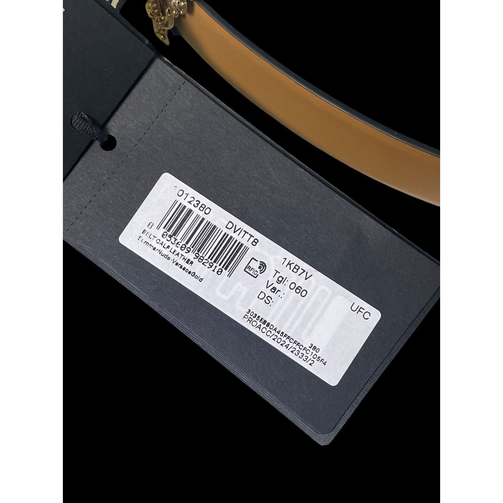 Versace Authentic Versace Virtus Brown Women Belt Size 0 (18''-22'') Size ONE SIZE - 10 Thumbnail