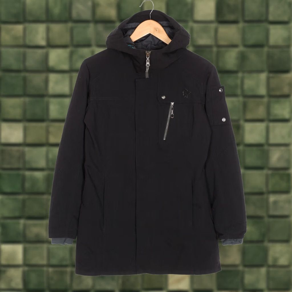 Vintage NORRONA /29 Dri2 Coat Jacket Women XS Hooded MJ6346 Black Regular Long Sleeve Zip Jacket Womens XS Black Size XS / US 0-2 / IT 36-38 - 1 Thumbnail
