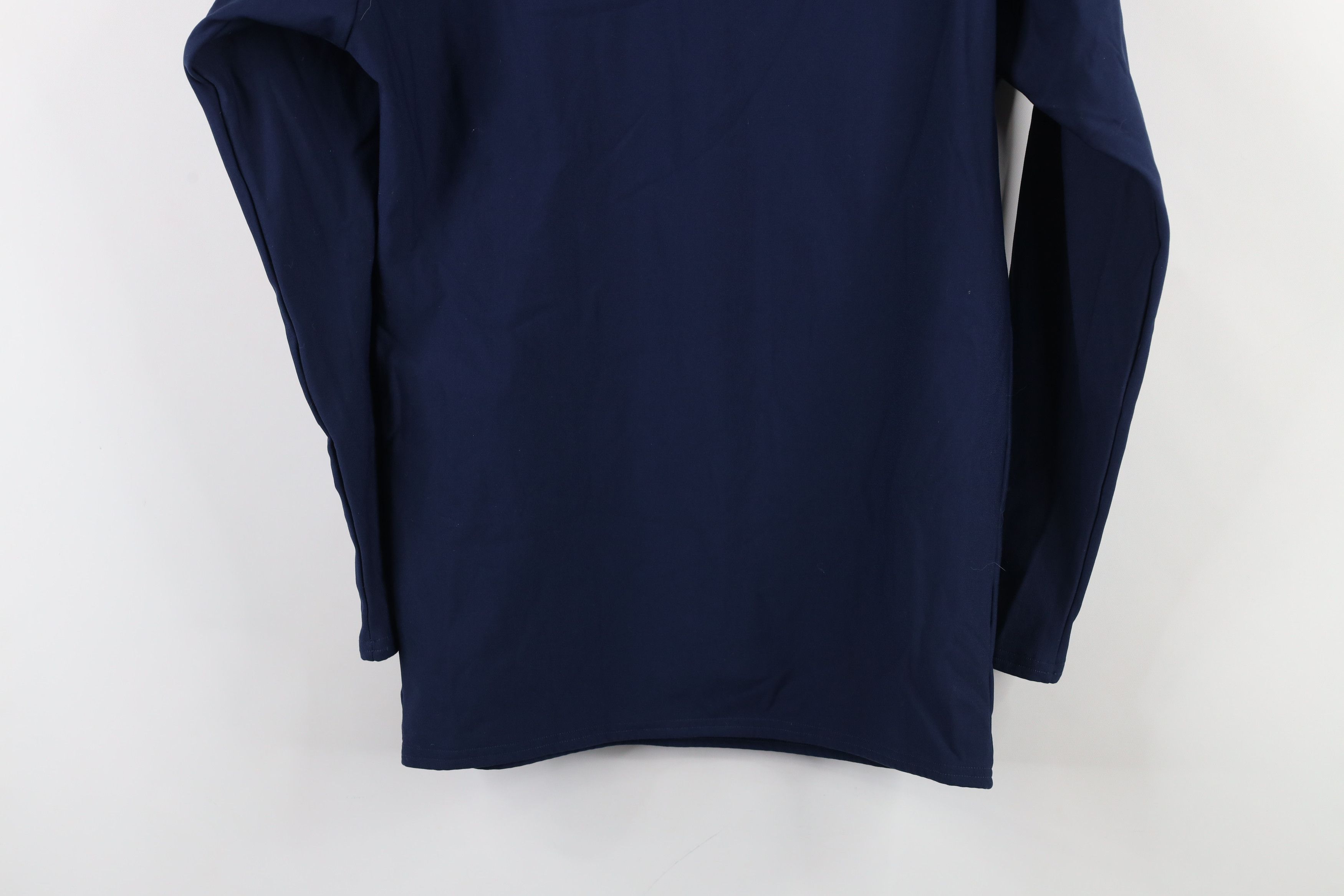 Under Armour × Vintage Under Armour Tactical Mock Neck Compression T-Shirt Blue Size US L / EU 52-54 / 3 - 15 Thumbnail