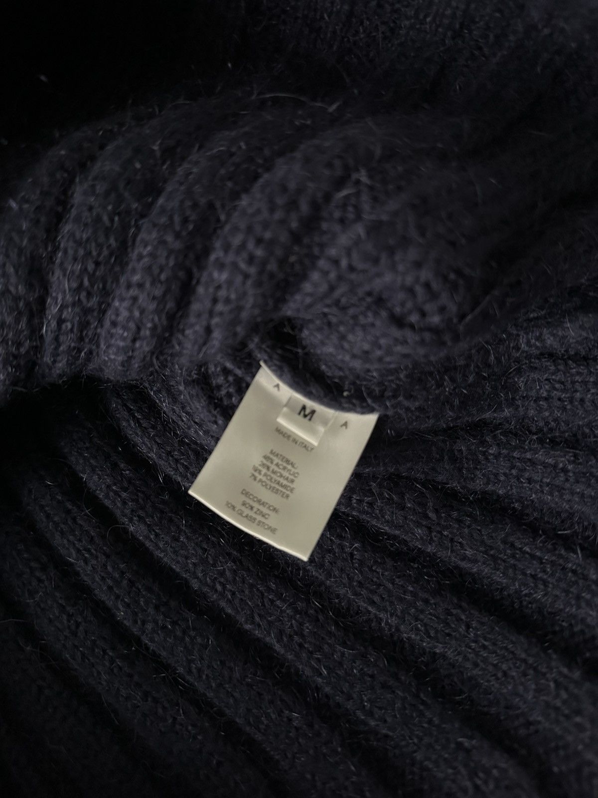 Area Twisted Knit Turtleneck Sweater Size M / US 6-8 / IT 42-44 - 7 Thumbnail
