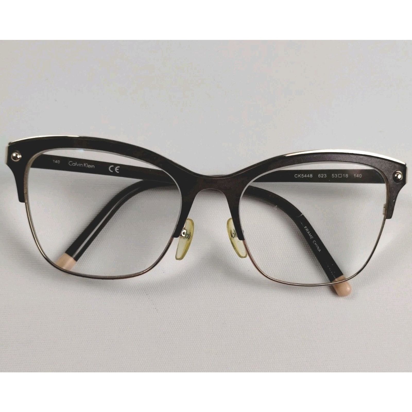 Calvin Klein Calvin Klein Eyeglass Frames CK 5448 623 - Brown Metal Full Size ONE SIZE - 1 Thumbnail