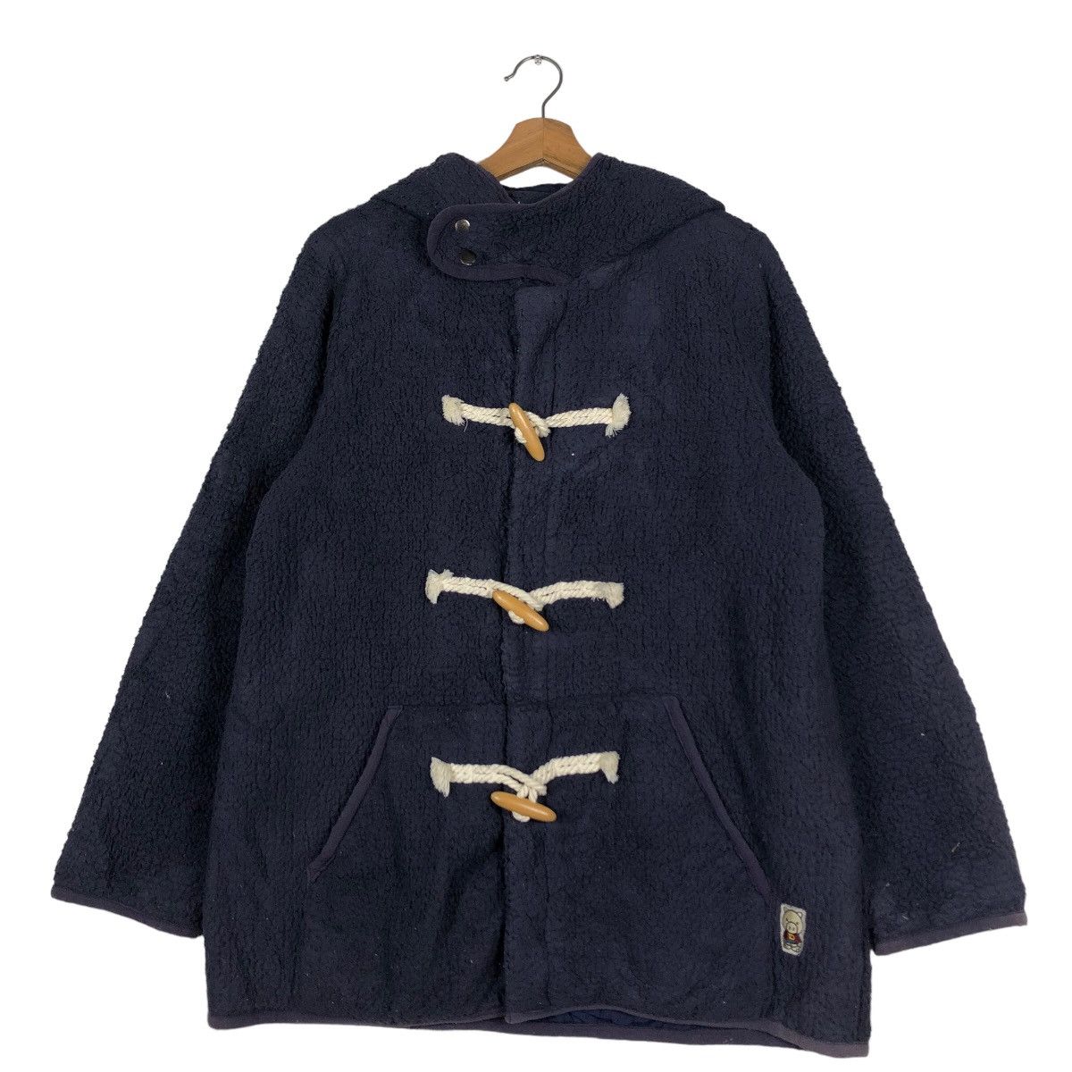 Japanese Brand 🔥Vintage Fleece Duffle Jacket DrugStore Issey Miyake Size US M / EU 48-50 / 2 - 11 Thumbnail