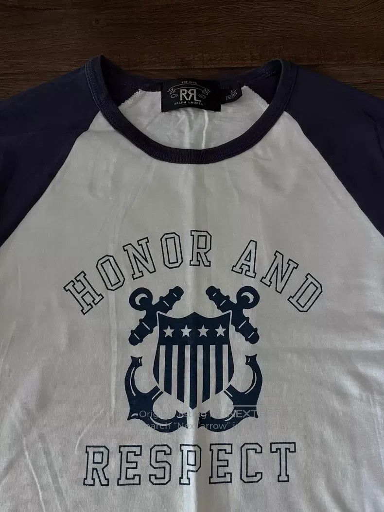 RRL Ralph Lauren RRL Ralph Lauren Old style seven quarter sleeve T-shirt Size US S / EU 44-46 / 1 - 2 Thumbnail