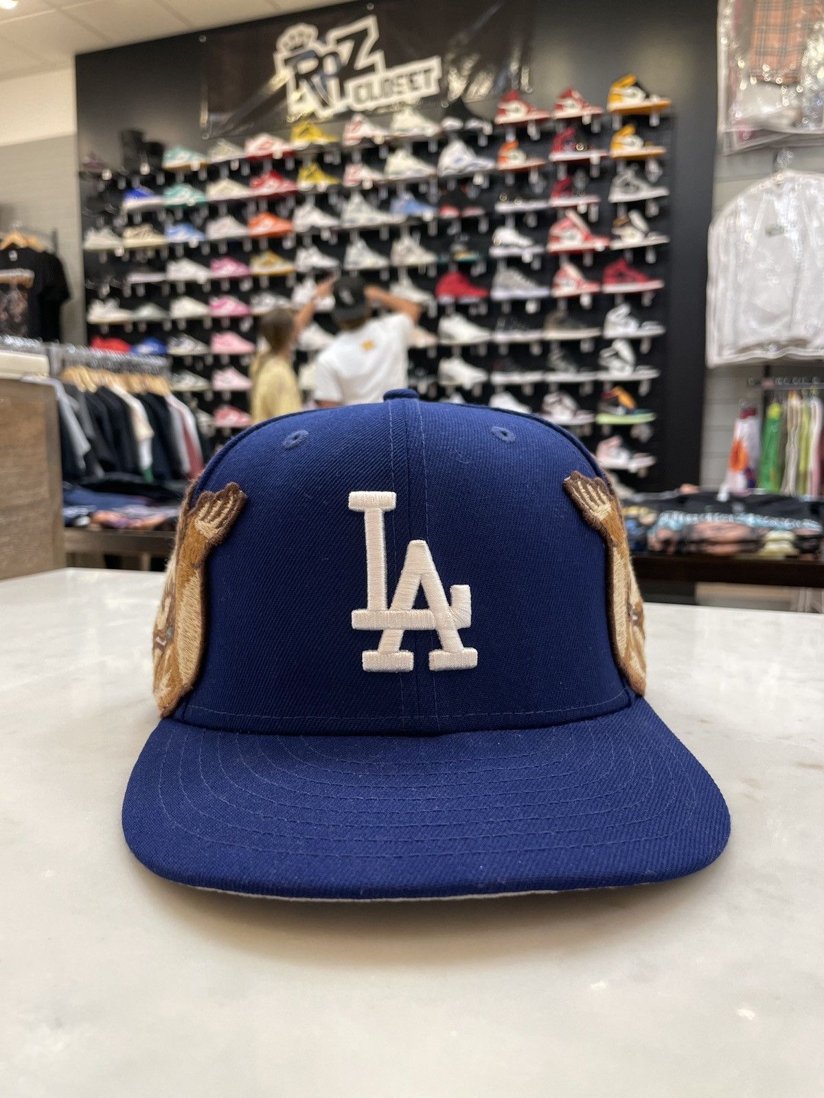 【新品未使用】LAドジャース×Jon Stan×NEWERA 59FFIFTY ALL NEW New Era Baby JON STAN x Vintage Blue Los Angeles