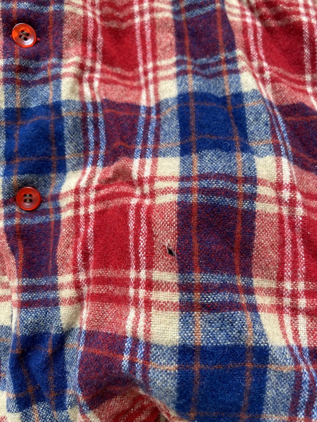 Pendleton × Vintage Vintage 70s Pendleton Wool Board Button Shirt Plaid USA Size US L / EU 52-54 / 3 - 5 Thumbnail