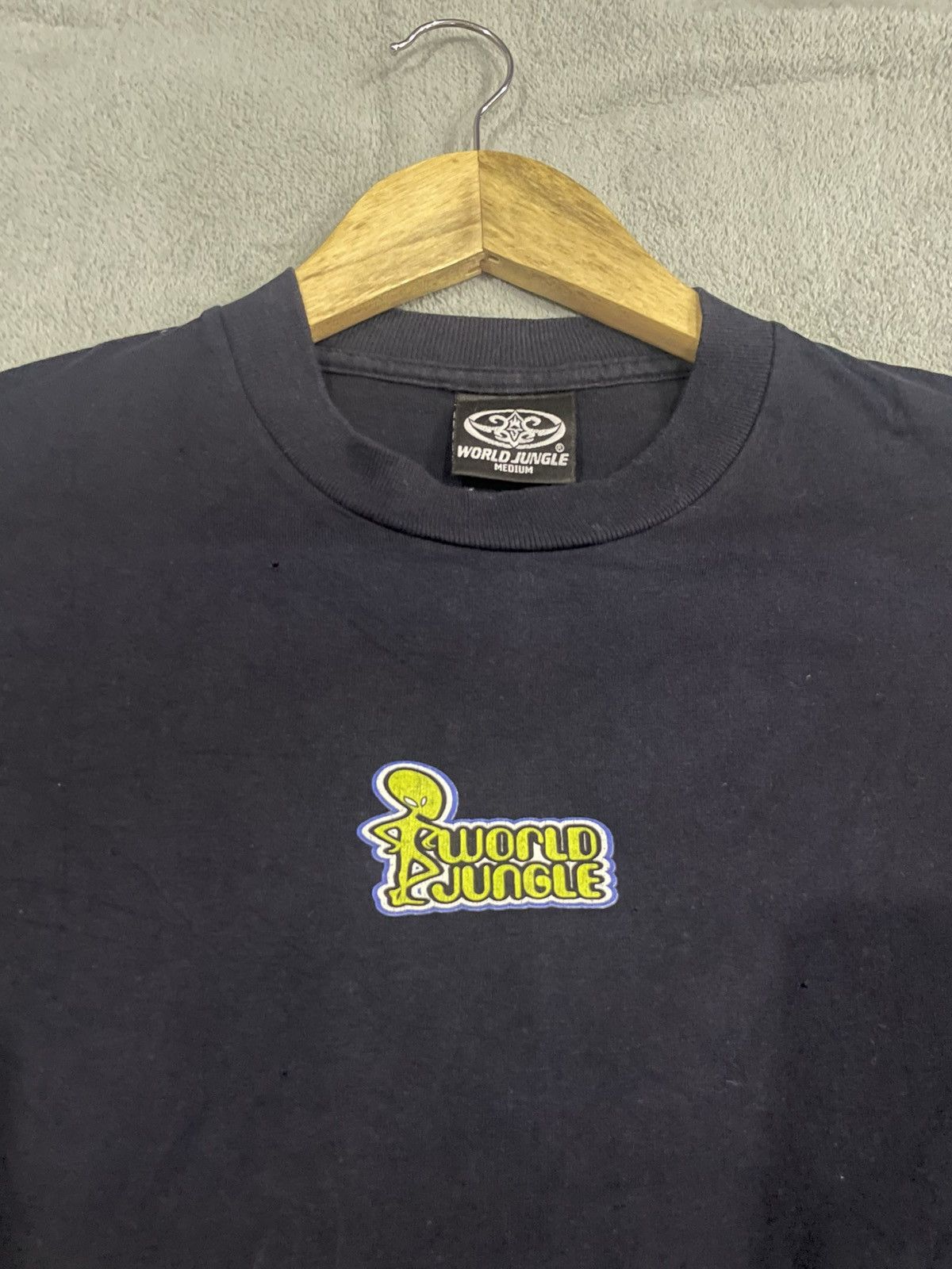 Vintage Vintage World Jungle Og Streetwear Skate Tee Size US M / EU 48-50 / 2 - 6 Thumbnail