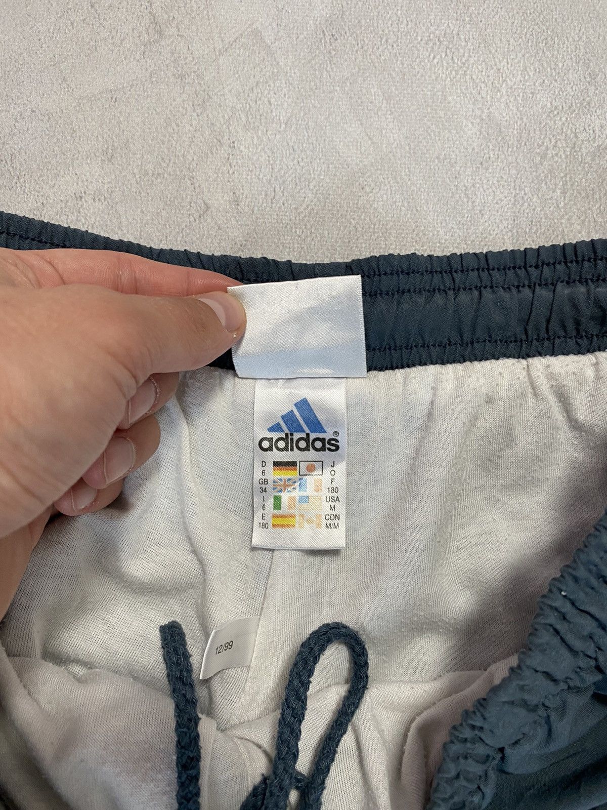Adidas 🩵 Vintage Sweatpants Adidas Baggy Style Oversized Size US 34 / EU 50 - 6 Thumbnail