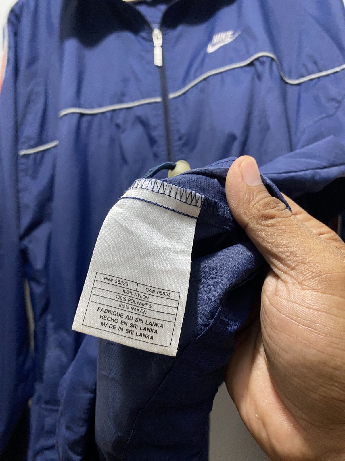Nike VINTAGE y2k NIKE TRACK ZIP-UP NYLON JACKET Size US L / EU 52-54 / 3 - 9 Thumbnail