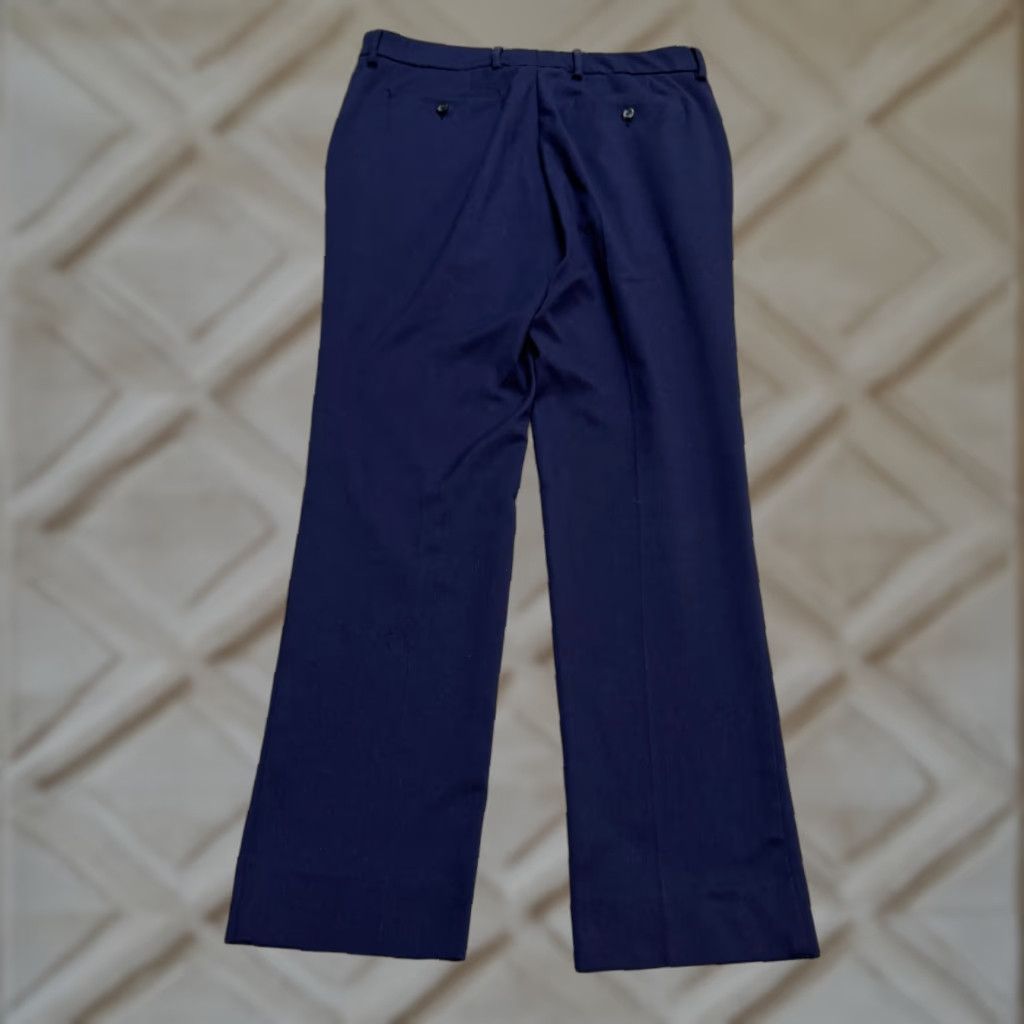 Mizzen+Main Mizzen+Main Dress Pants Men 30 Navy Blue Flat Front Straight Leg Casual Workwear Pants Regular Size 30 Blue Boys Mens Womens Size US 30 / EU 46 - 1 Thumbnail