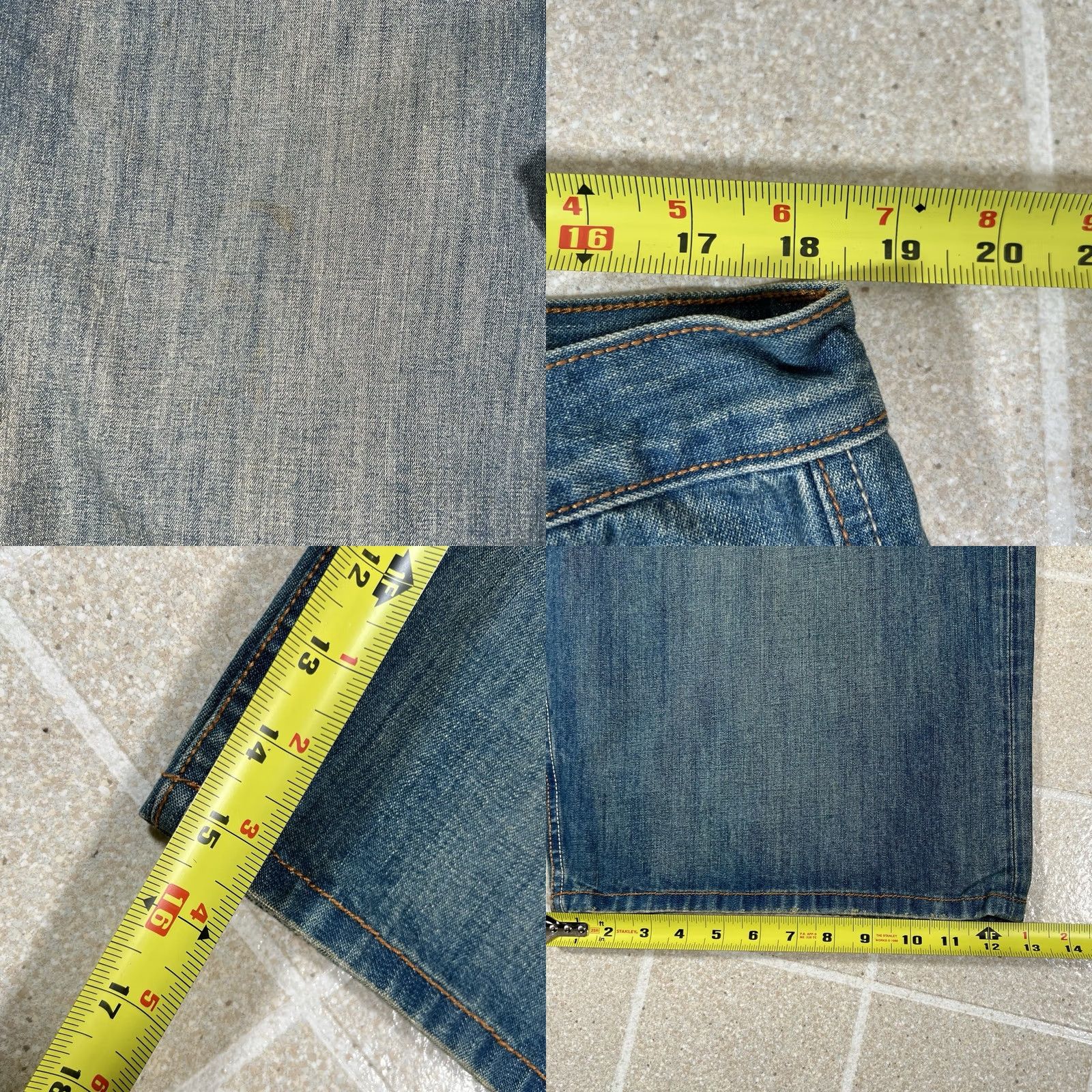 Rocawear VINTAGE Rocawear Shorts Mens 38 Blue Denim Jean Baggy Loose HipHop Rap Skate Y2K Mens Size US 38 / EU 54 - 8 Thumbnail