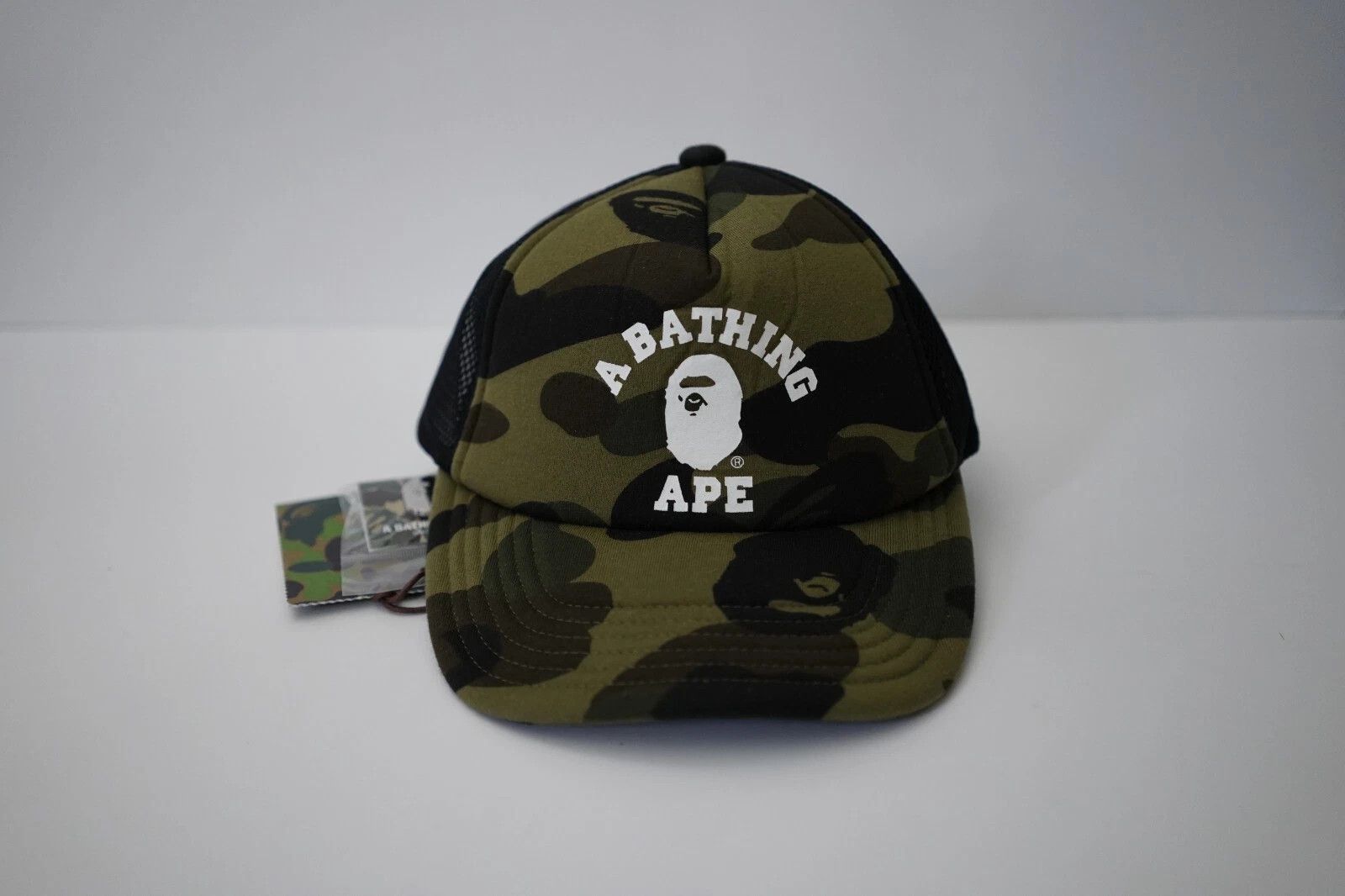 BAPE 1st Camo College Mesh Cap – Green (SS20)
