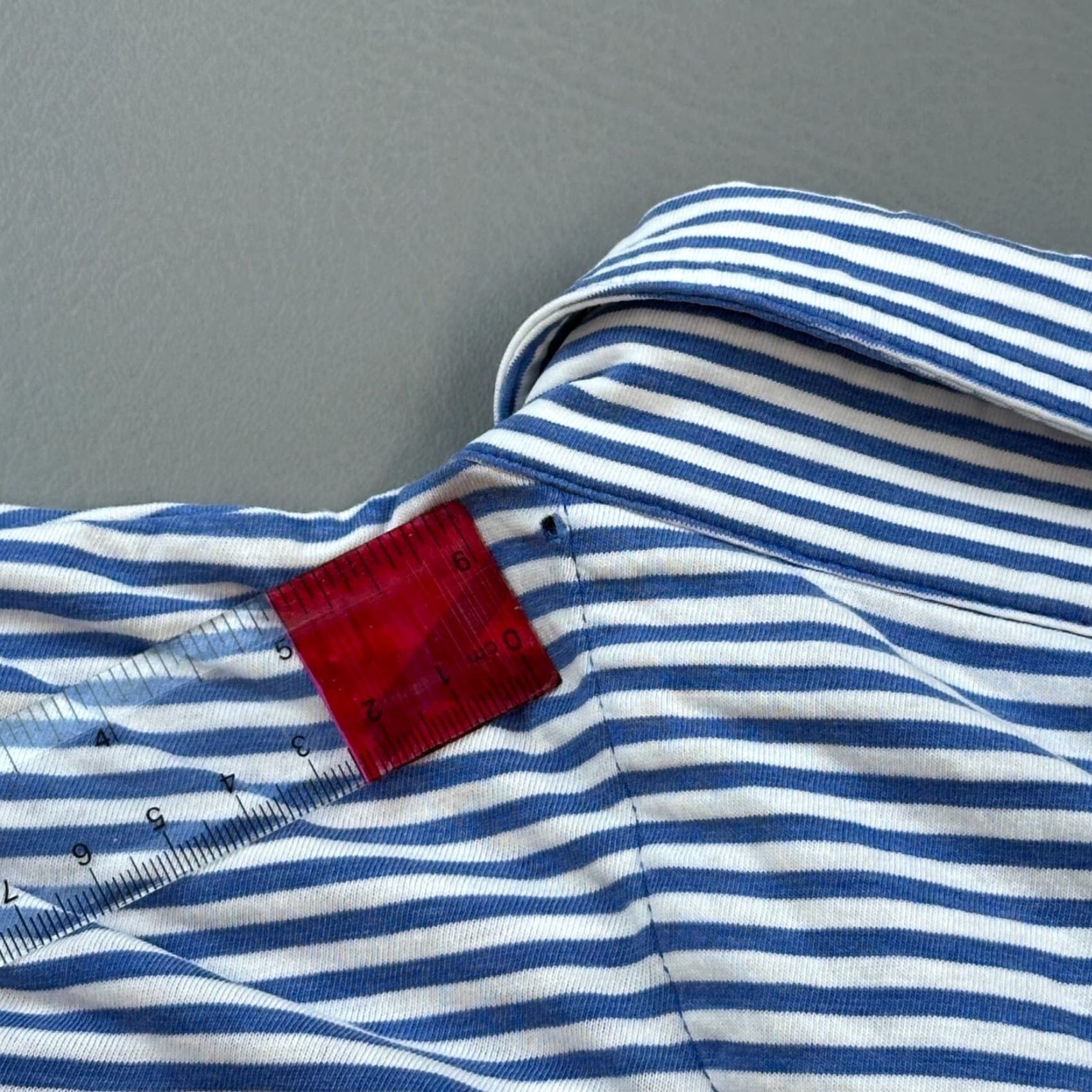 johnnie-O johnnie-O Polo Shirt Mens Medium Blue Striped Lightweight Golf Pocket Shirt Size US M / EU 48-50 / 2 - 7 Thumbnail