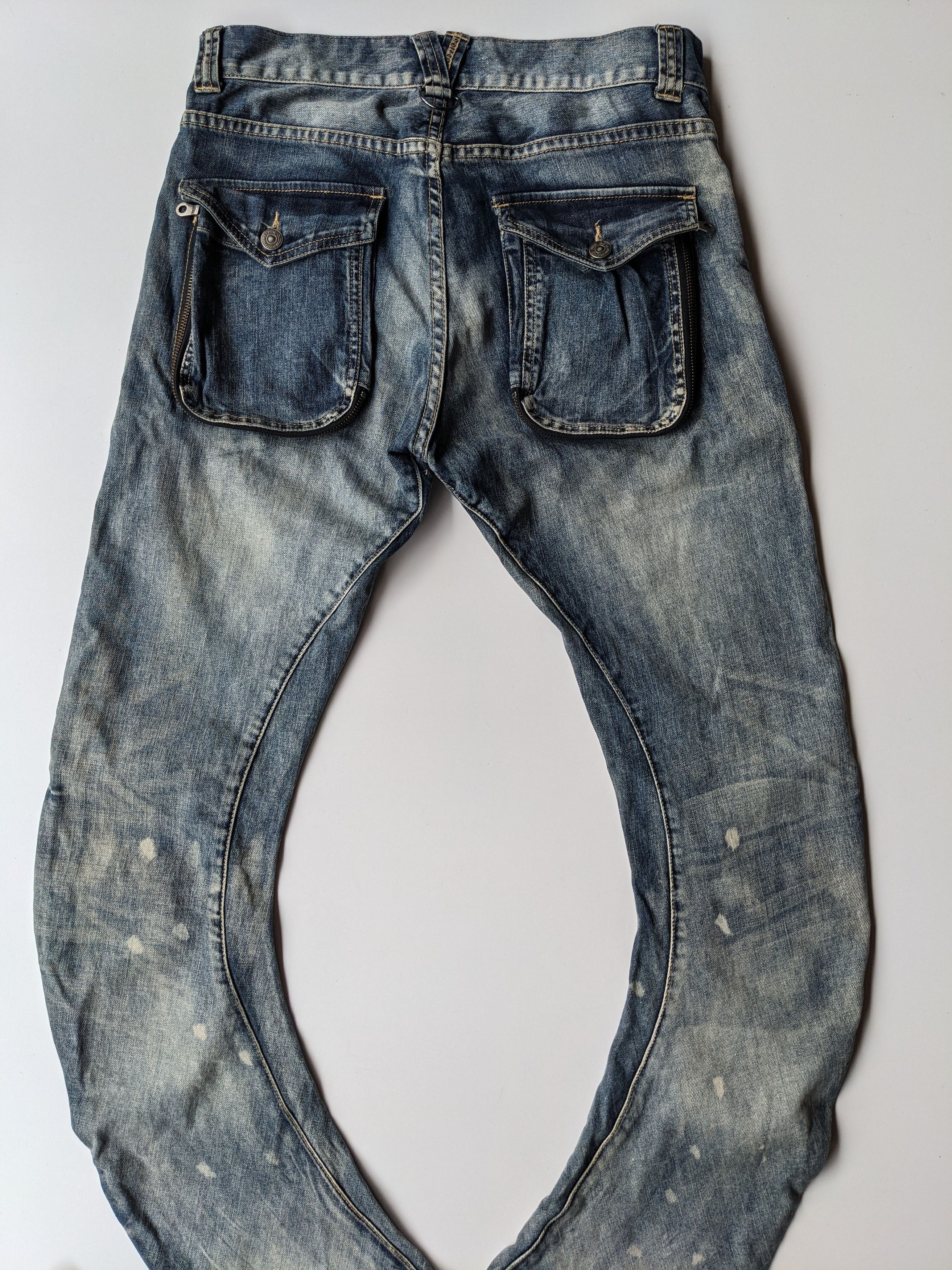 PPFM PPFM curve leg seditionaries punk jeans Size US 31 - 6 Thumbnail