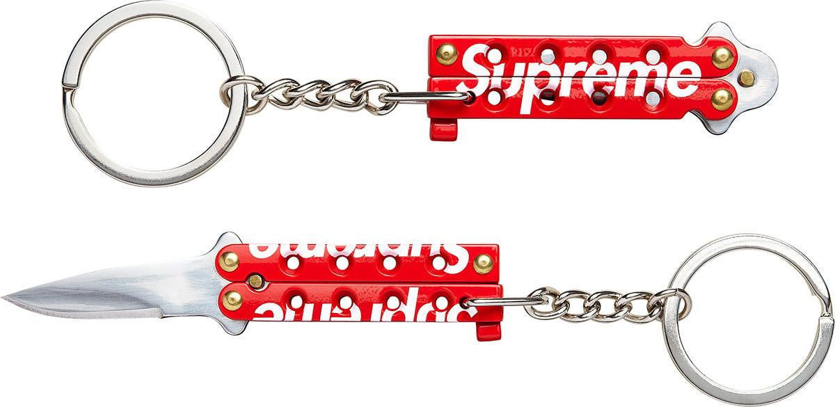 Supreme SS15 butterfly knife keychain Size ONE SIZE - 5 Thumbnail