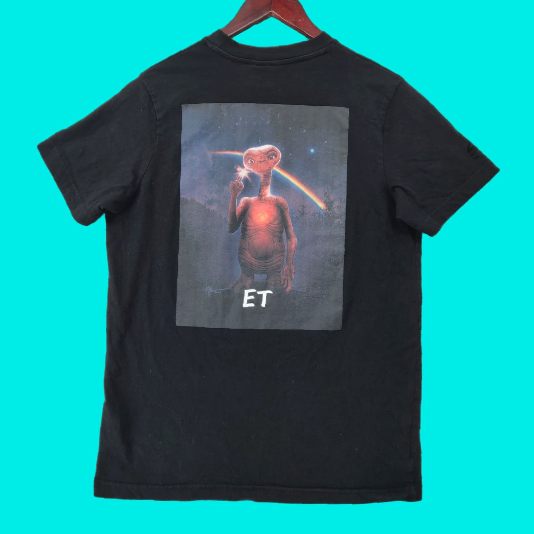 Vintage Universal Studios ET Shirt Mens Small S Black Short Sleeve Extra Terrestrial Size US S / EU 44-46 / 1 - 1 Thumbnail