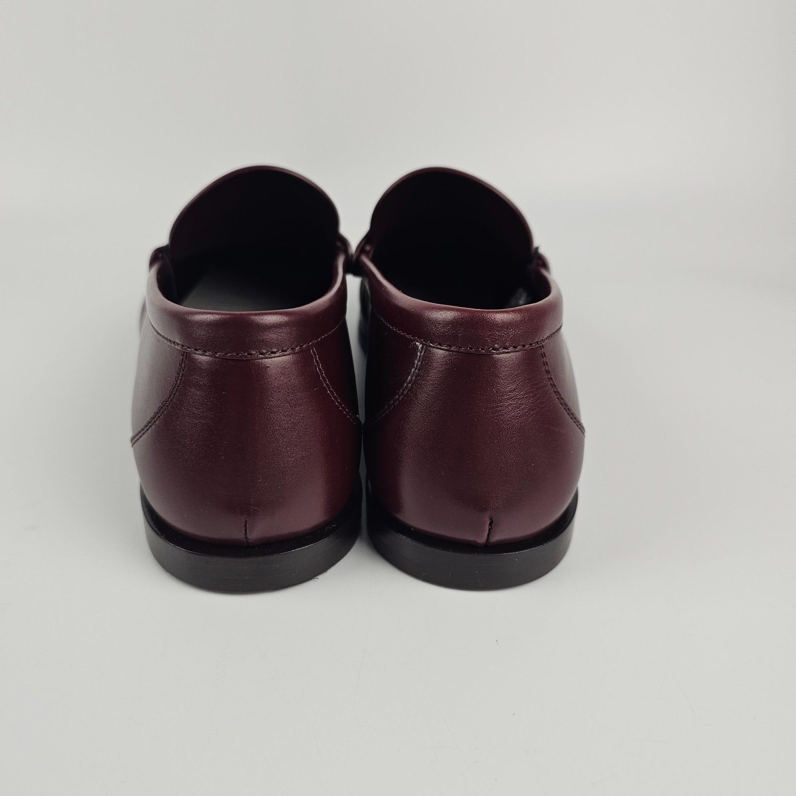 SAINT LAURENT Le Loafer Vendome Red Smooth Leather Loafers N