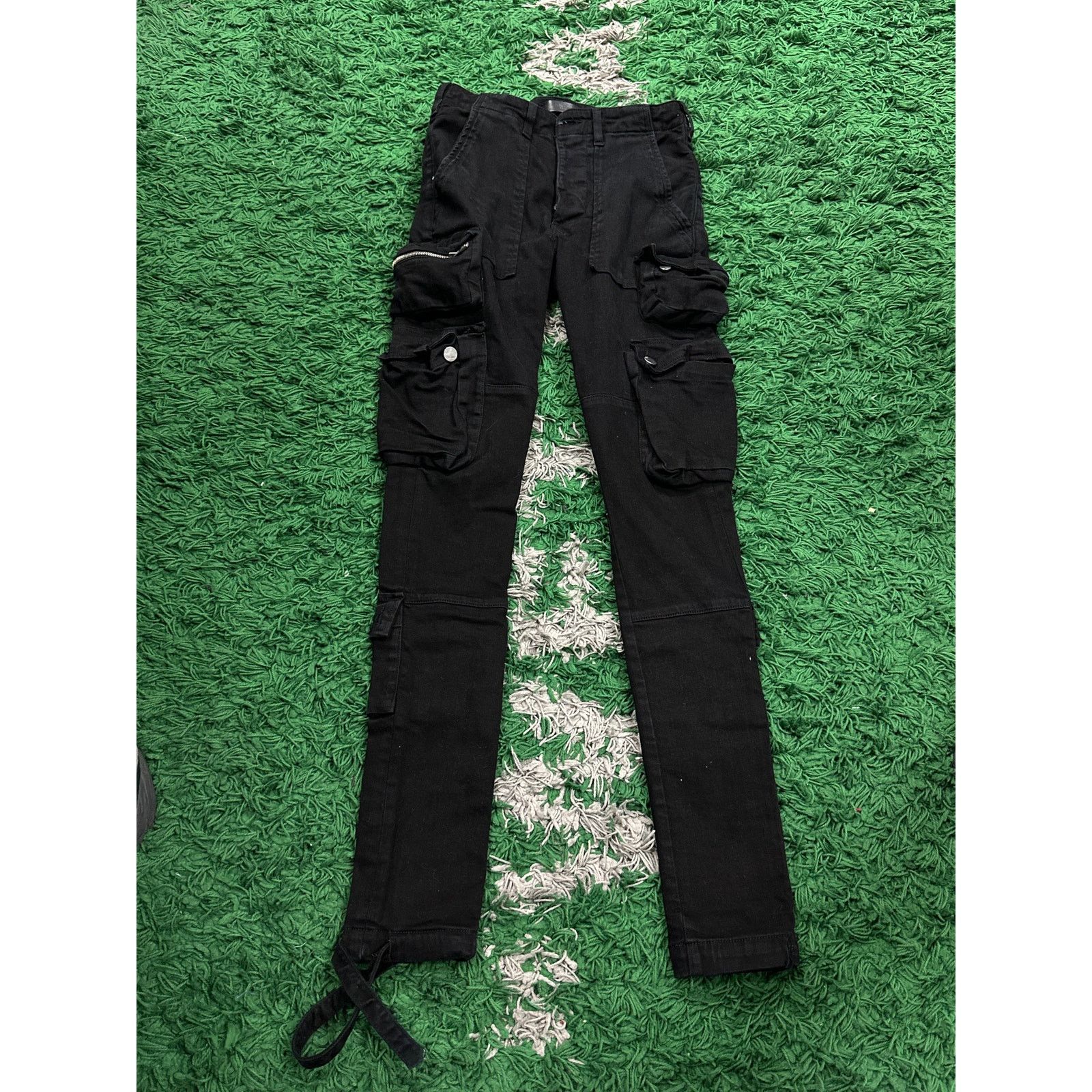 Amiri Amiri Cargos Black Used 29 Size US 29 - 1 Thumbnail