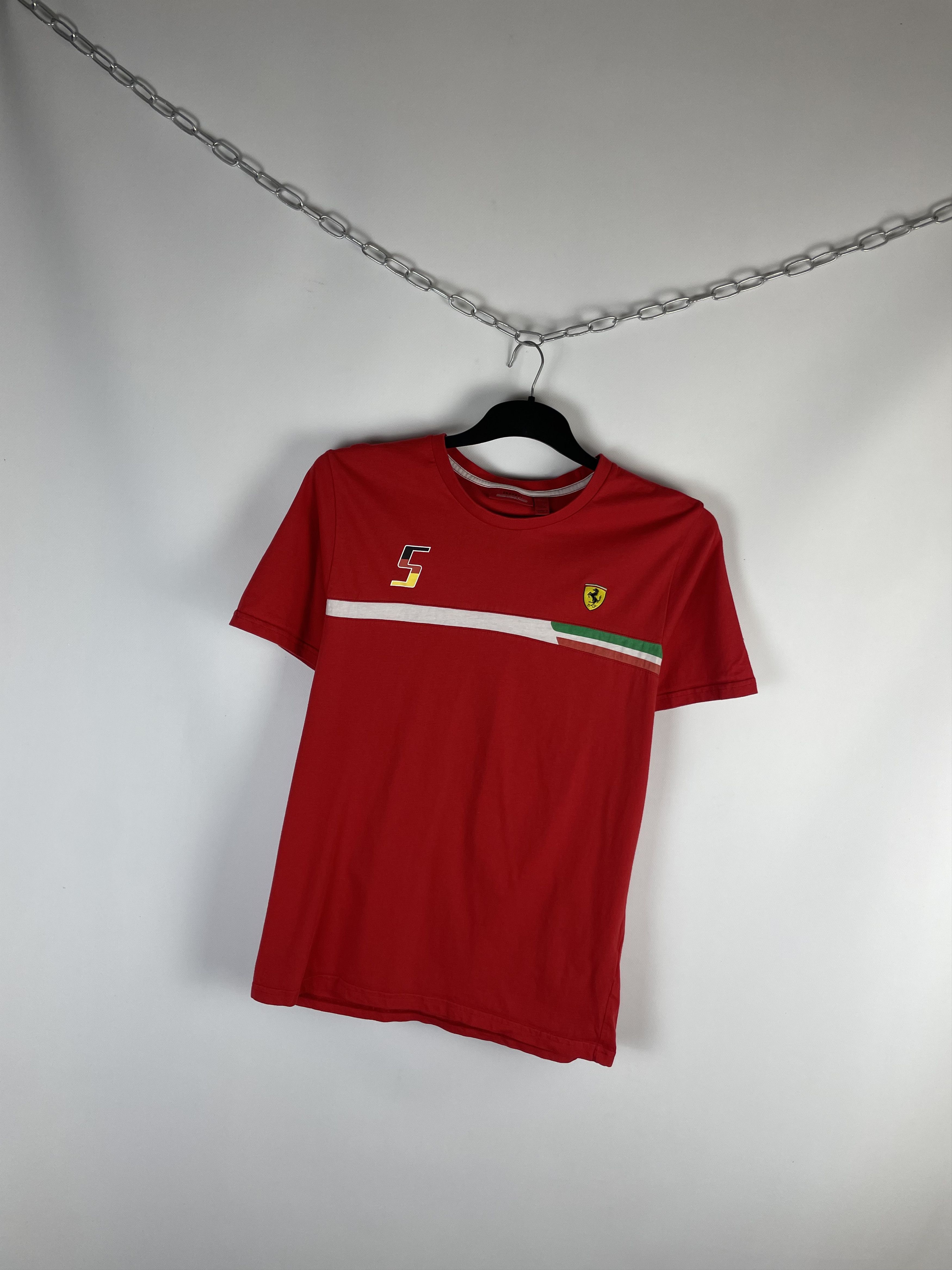 Ferrari Vintage Ferrari tee shirt racing Vettel 5 Size US M / EU 48-50 / 2 - 2 Thumbnail