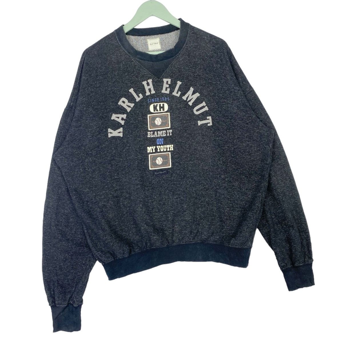 Karl Helmut Karl Helmut Sweatshirt Crewneck Pullover Jumper Size US XXL / EU 58 / 5 - 4 Thumbnail