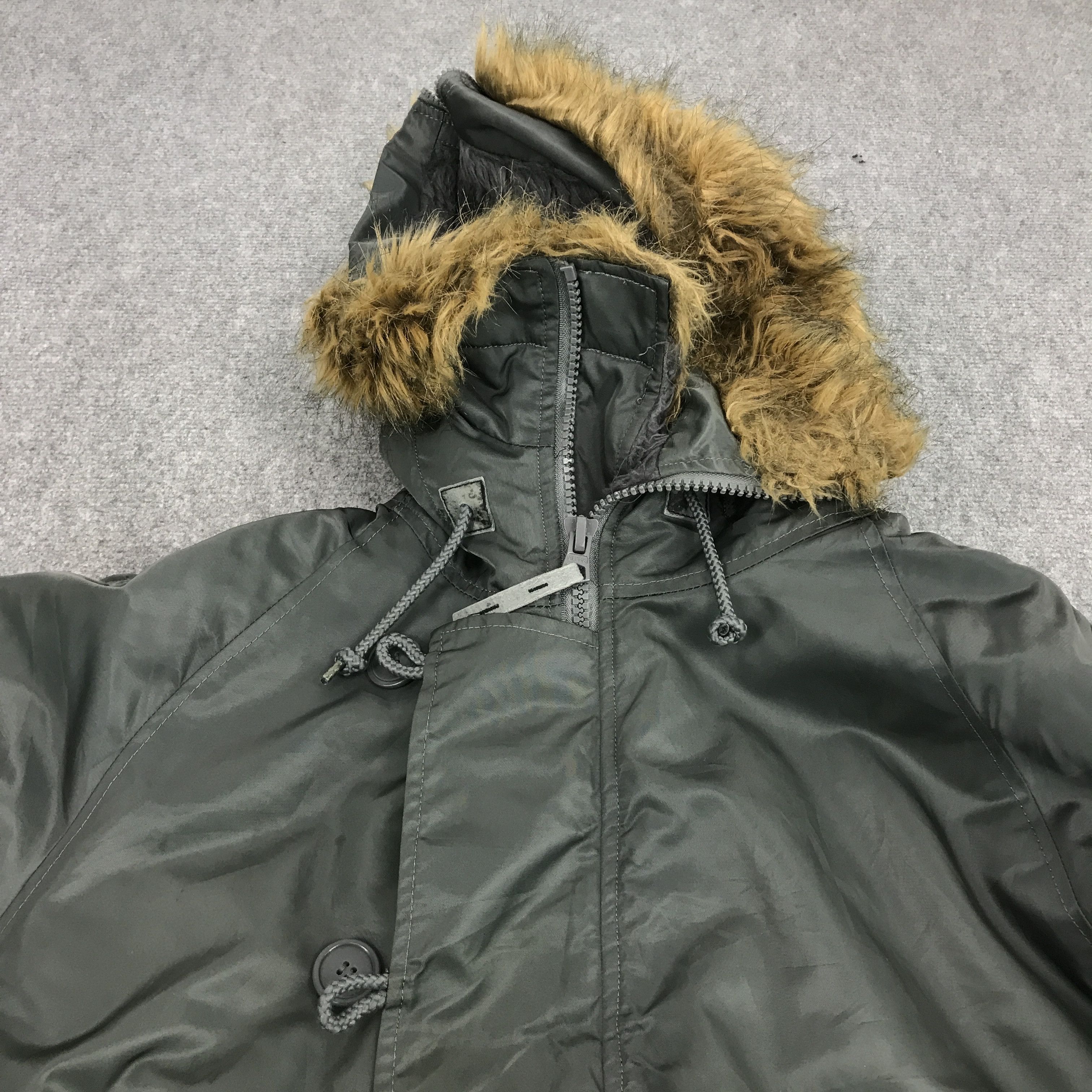 Alpha Industries Fur hoodies alpha industries inc zipper jacket Size US L / EU 52-54 / 3 - 3 Thumbnail