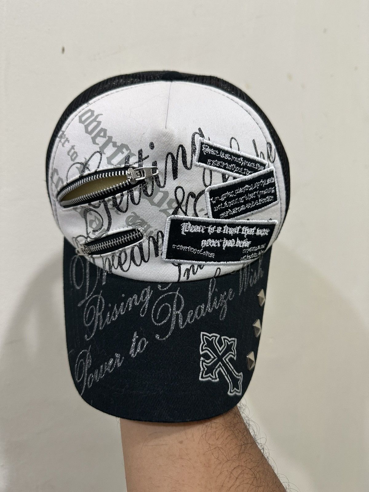 If Six Was Nine Inspired HG Cross PUNK Trucker Hat Size ONE SIZE - 2 Thumbnail
