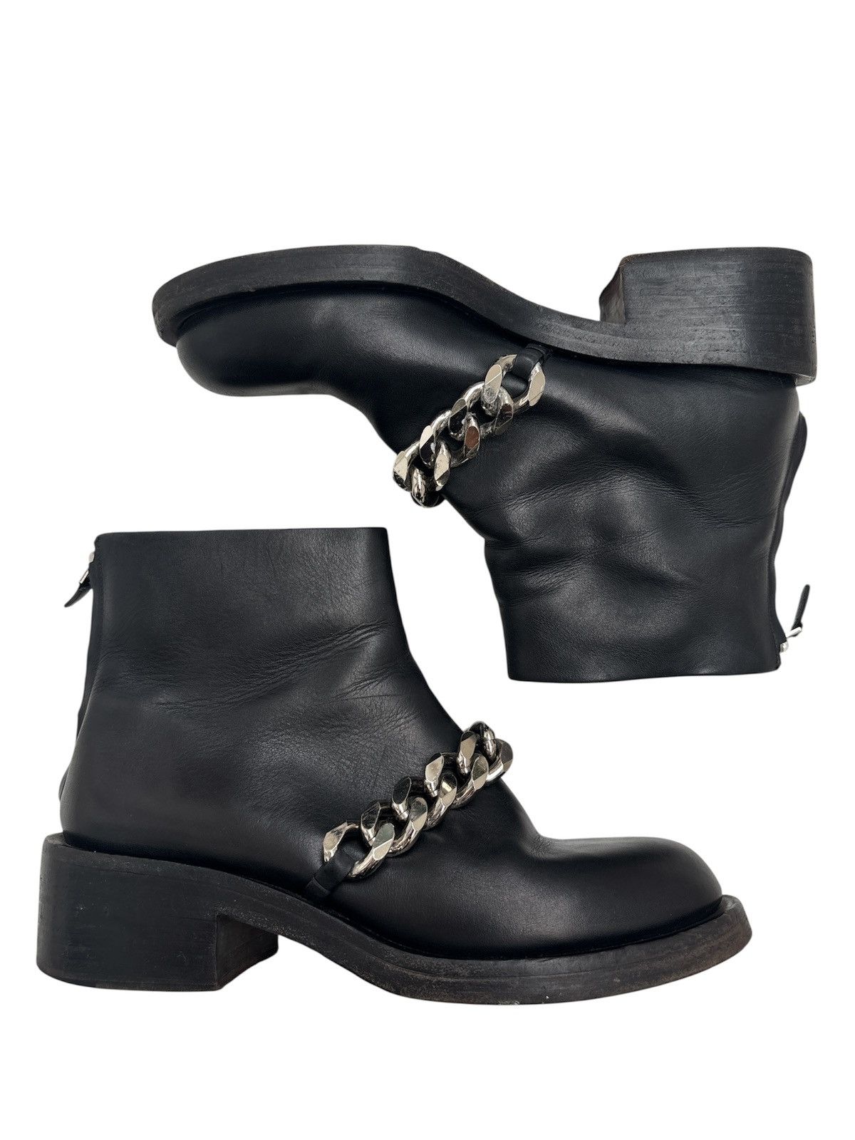 Givenchy Riccardo Tisci era Laura Chain Boots Size US 7 / EU 40 - 3 Thumbnail