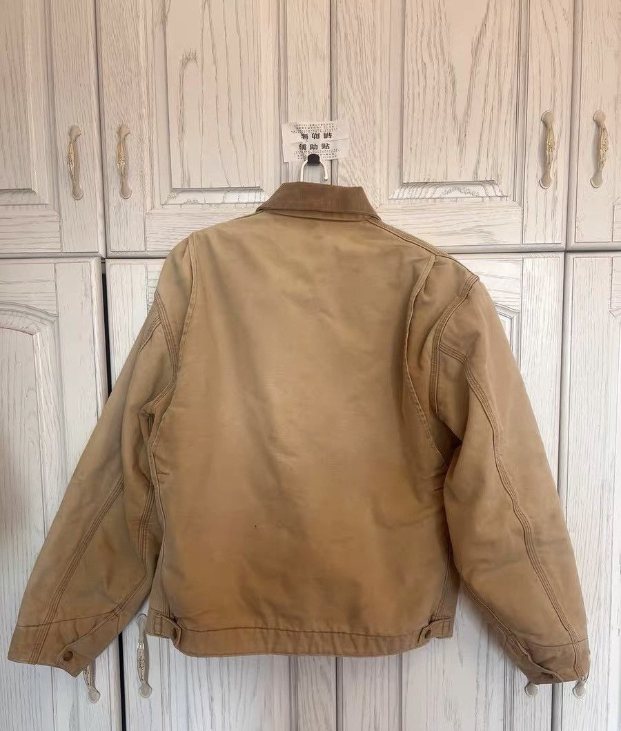 Carhartt Carhartt J01 BRN Jacket, Fleece Lined Size US XL / EU 56 / 4 - 2 Thumbnail