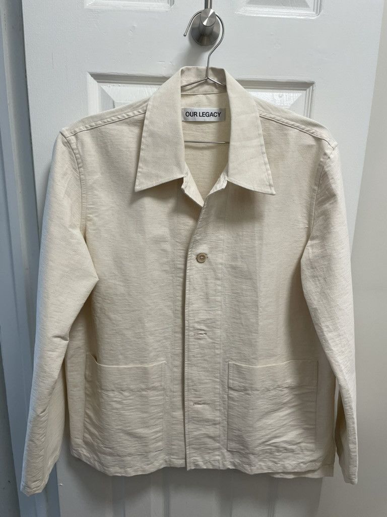Our Legacy Haven Jacket Natural Rustic Cotton Nylon Size US S / EU 44-46 / 1 - 10 Thumbnail