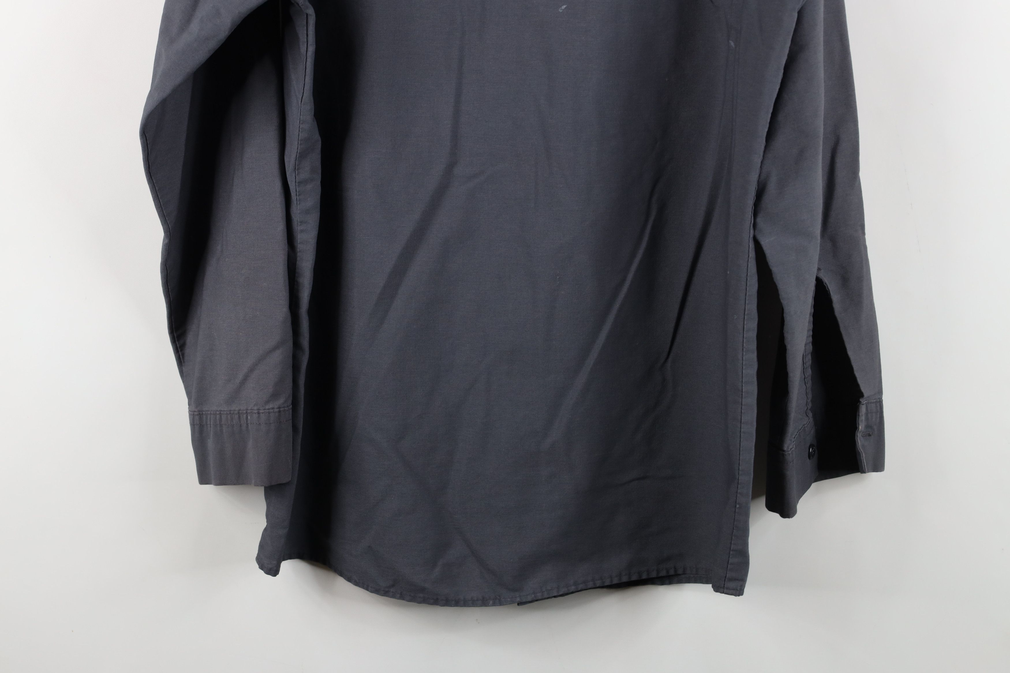 Vintage Vintage 90s Streetwear Workwear Mechanic Button Shirt USA Size US M / EU 48-50 / 2 - 15 Thumbnail