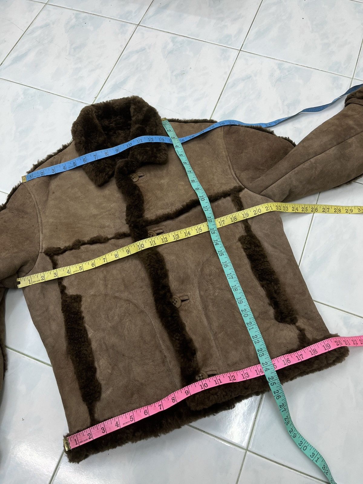 If Six Was Nine 🔥🔥🔥STEALS MARTIN FIERRO SHEEPSKIN JACKET Size M / US 6-8 / IT 42-44 - 22 Thumbnail