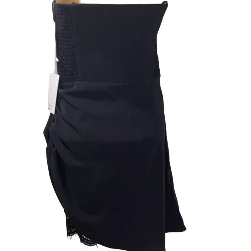 NEW AMANDA UPRICHARD REVOLVE Black Mini Strapless Dress XS