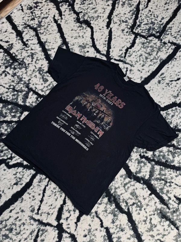 Iron Maiden Koszulka Gildan 46 years Iron Maiden L Czarna Kolorowa Size US L / EU 52-54 / 3 - 2 Thumbnail