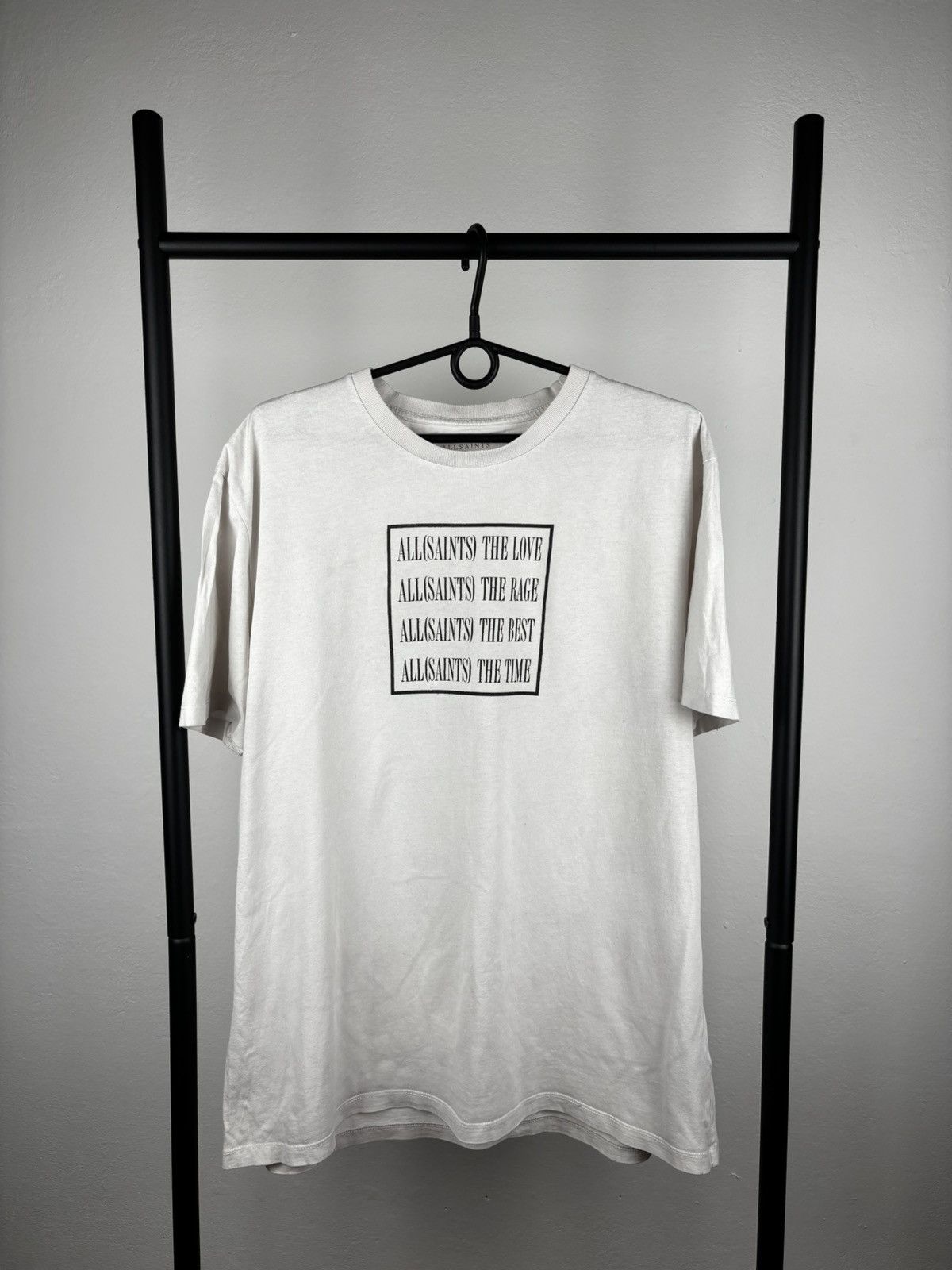 Allsaints Allsaints big logo t shirt size M Size US M / EU 48-50 / 2 - 1 Thumbnail