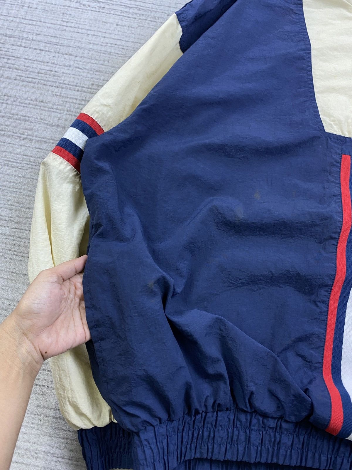 Pro Player × Vintage Vtg 90s Pro Player USA Big Embroiderey Quarter Zipper Jacket Size US XXL / EU 58 / 5 - 6 Thumbnail