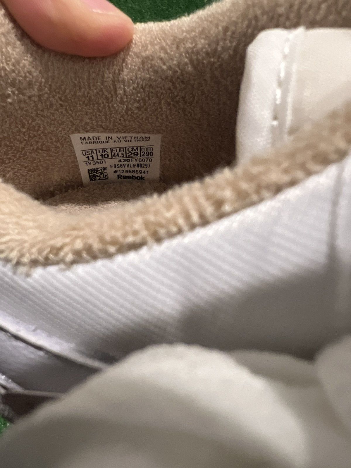 JJJJound × Reebok JJJJound x Reebok Classic Nylon 'White' Size US 11 / EU 44 - 7 Thumbnail