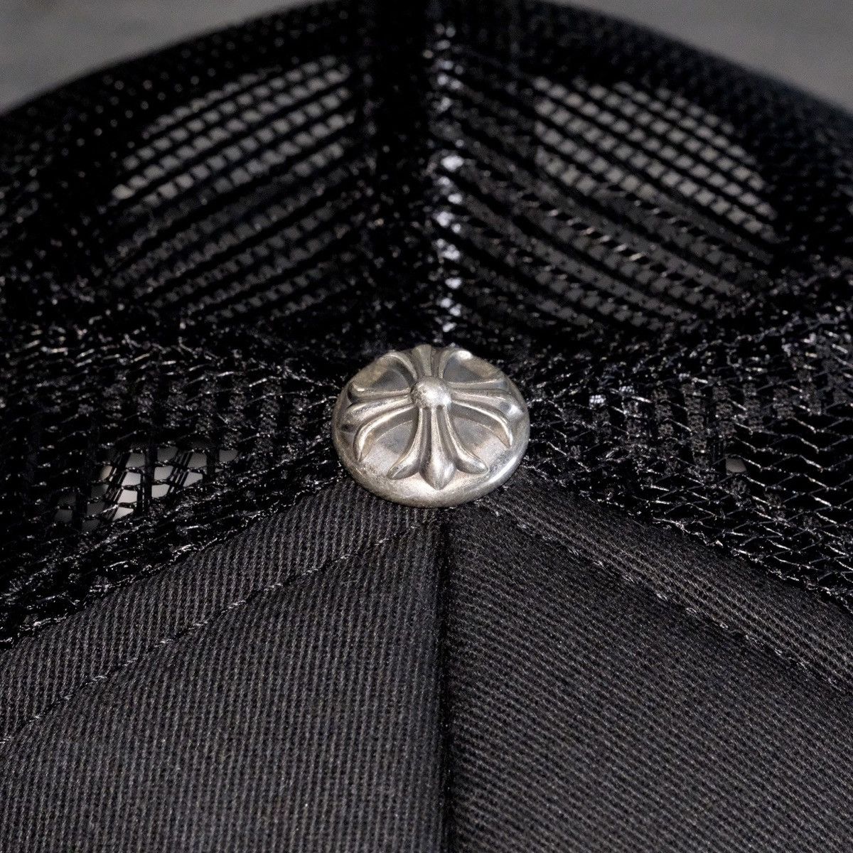 Chrome Hearts CHROME HEARTS TRUCKER CAP - CH MIAMI PATCH/BLACK Size ONE SIZE - 6 Thumbnail