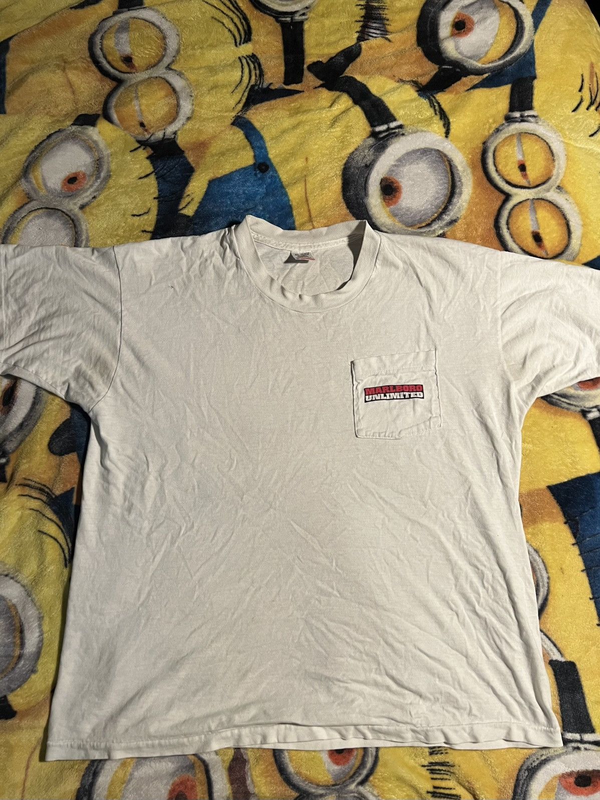 Marlboro Vintage Marlboro Unlimited Tee Size US XL / EU 56 / 4 - 2 Thumbnail