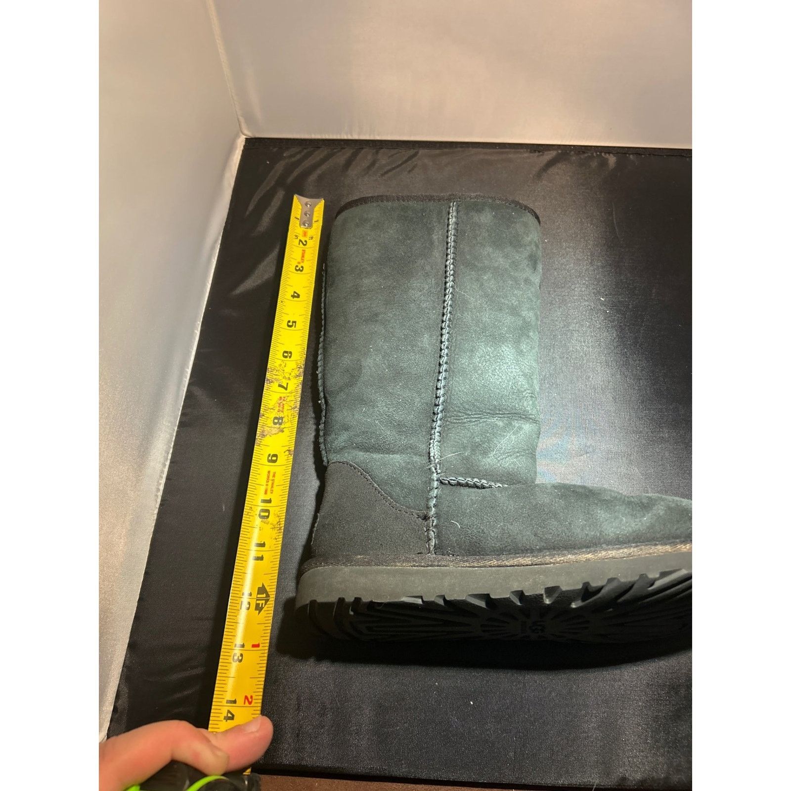 Ugg UGG Australia Tall Classic Boots Dark Gray Suede Size 6 Size US 6 / IT 36 - 4 Thumbnail