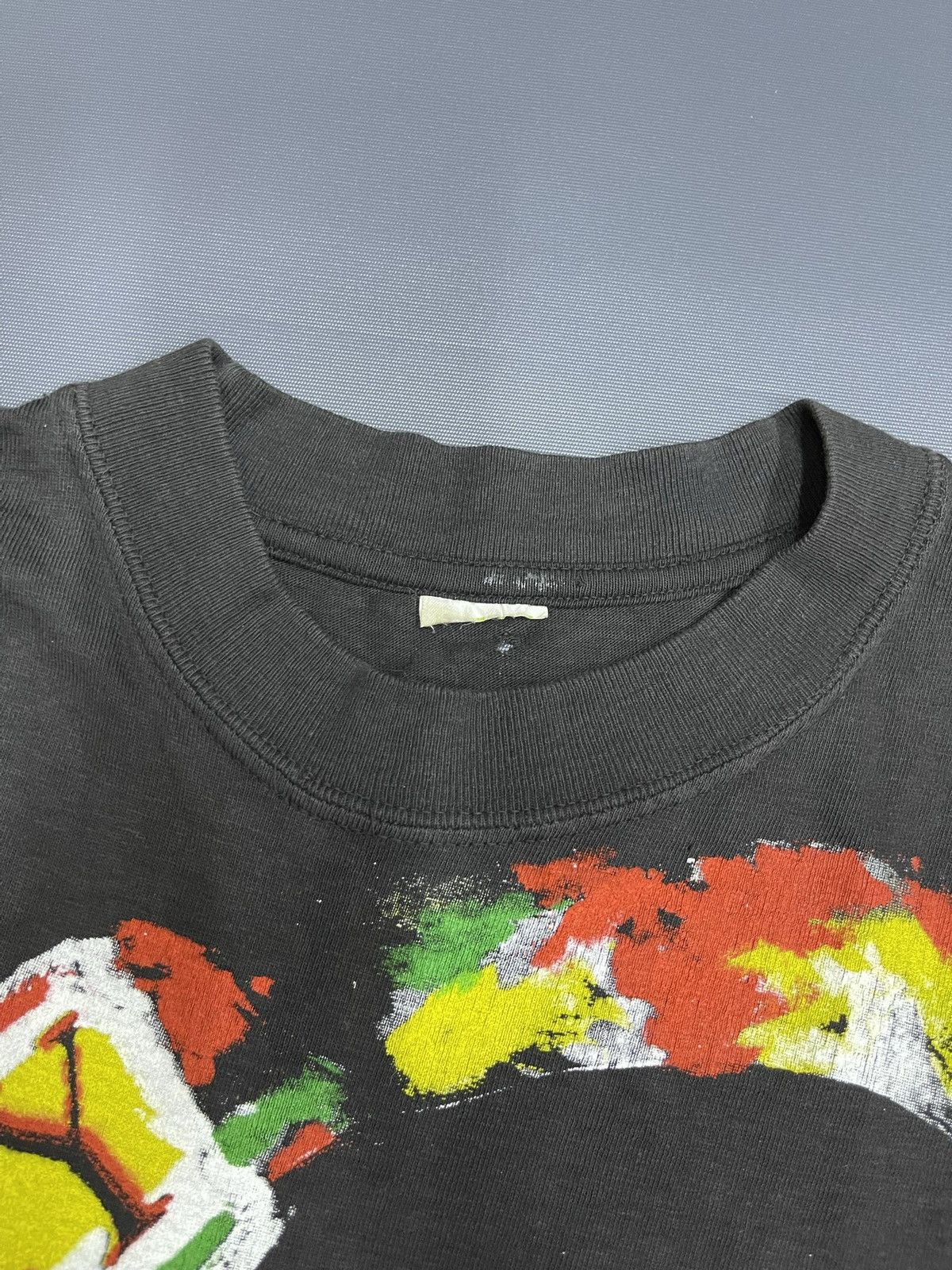 Band Tees × Vintage VINTAGE BOB MARLEY 90s ALL OVER PRINT BAND TEES Size US XL / EU 56 / 4 - 9 Thumbnail