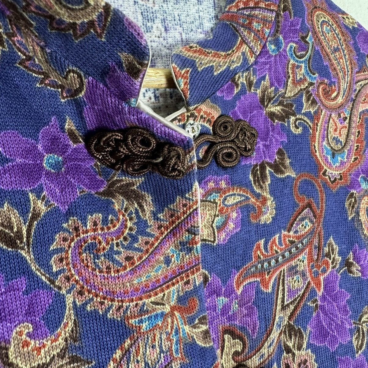 Valentino ☀️VALENTINO GARAVANI BODYWEAR PAISLEY JACKET Size M / US 6-8 / IT 42-44 - 8 Thumbnail