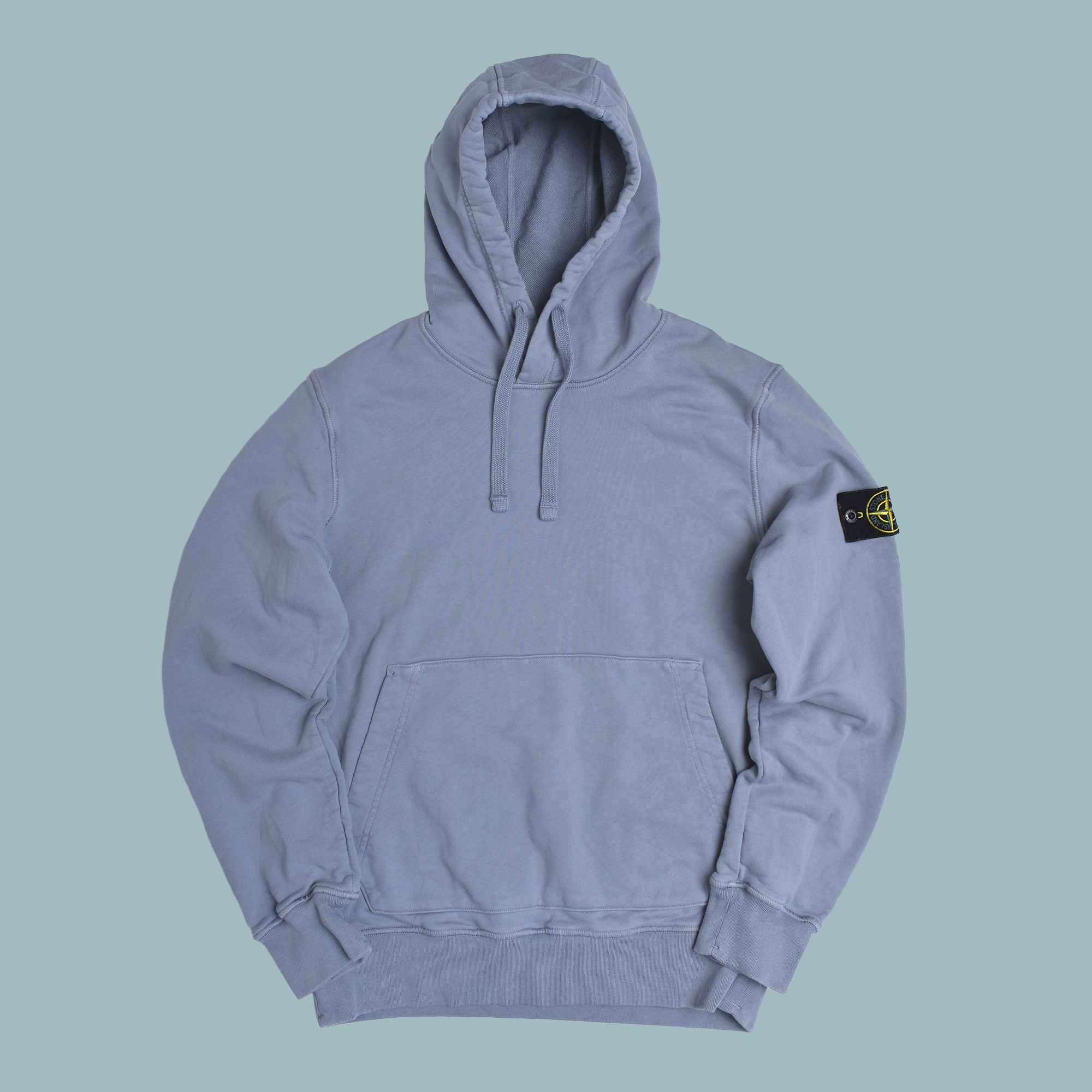 Stone Island STONE ISLAND ORGANIC COTTON FLEECE HOODIE GREAT CONDITION Size US M / EU 48-50 / 2 - 1 Thumbnail