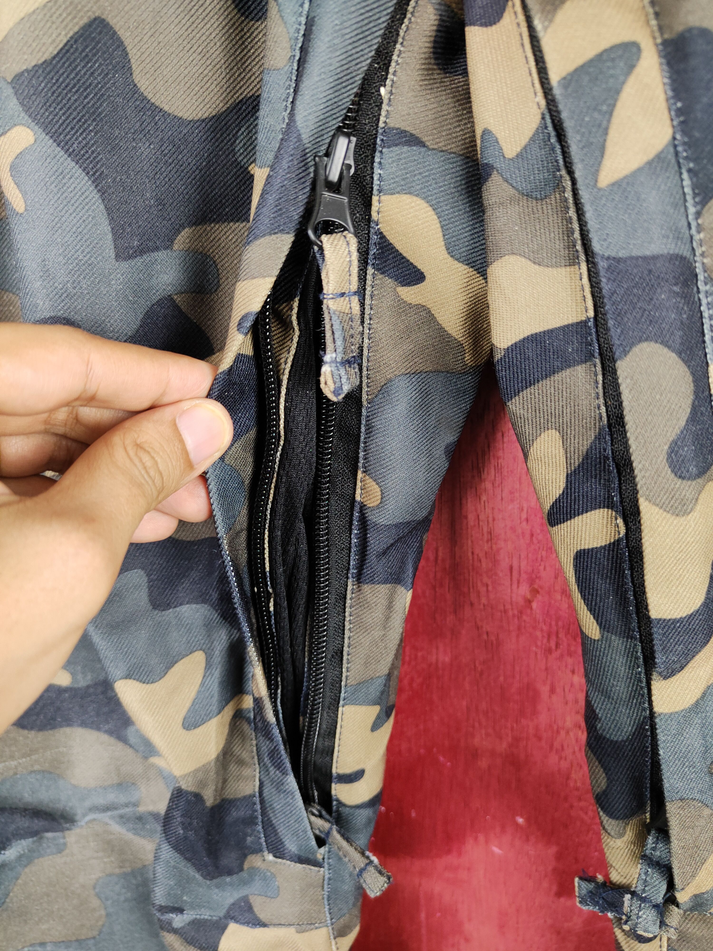 Japanese Brand Himass Mania Camo bootcut Multipocket Casual Pants #S1350 Size US 34 / EU 50 - 3 Thumbnail