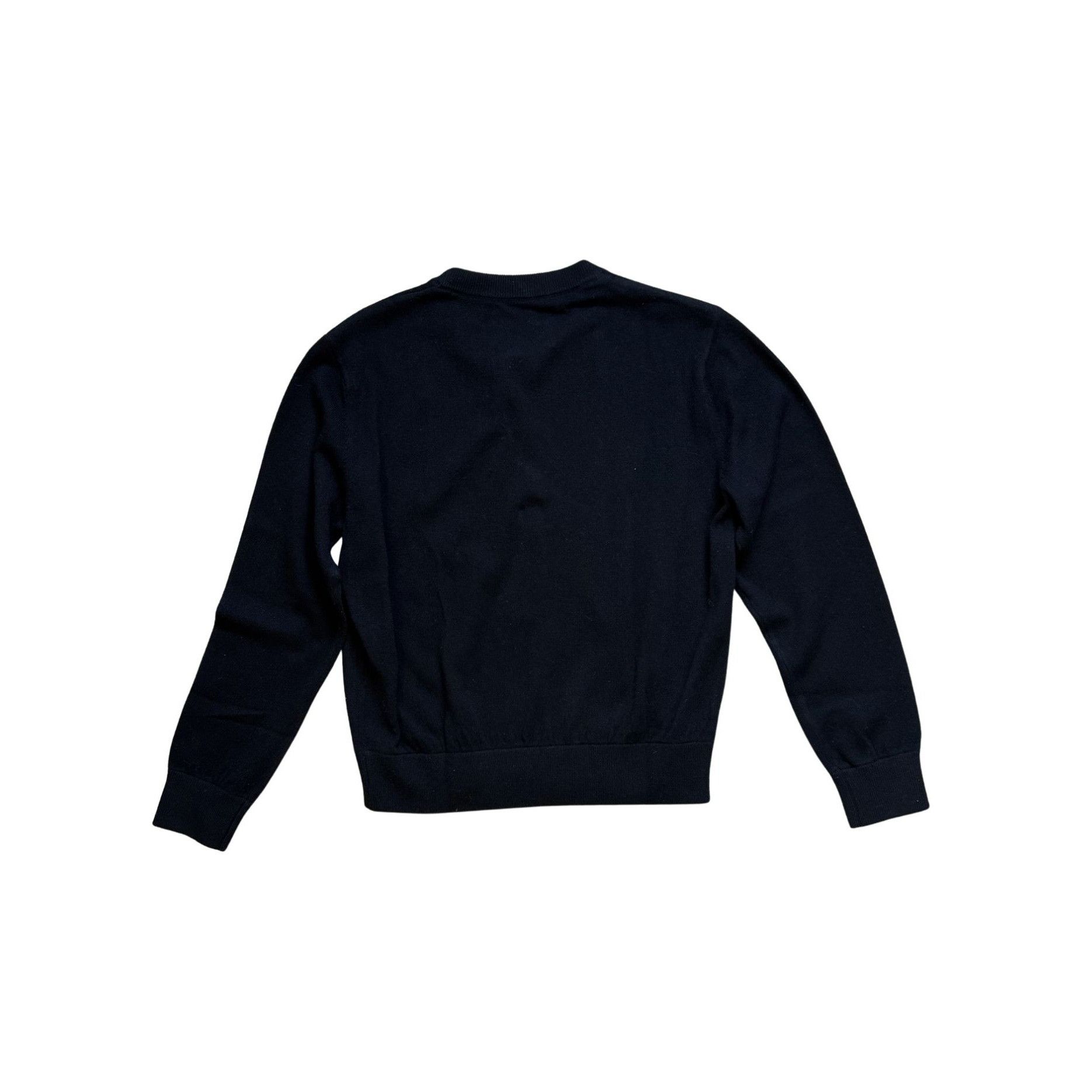 Other Dodiee Black Logo Cashmere Crew Sweater NWT $450 M Size M / US 6-8 / IT 42-44 - 3 Thumbnail