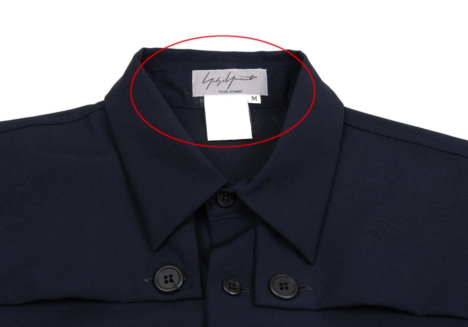 Yohji Yamamoto Yohji Yamamoto Wool Zip Pocket Flap Shirt Size US M / EU 48-50 / 2 - 5 Thumbnail