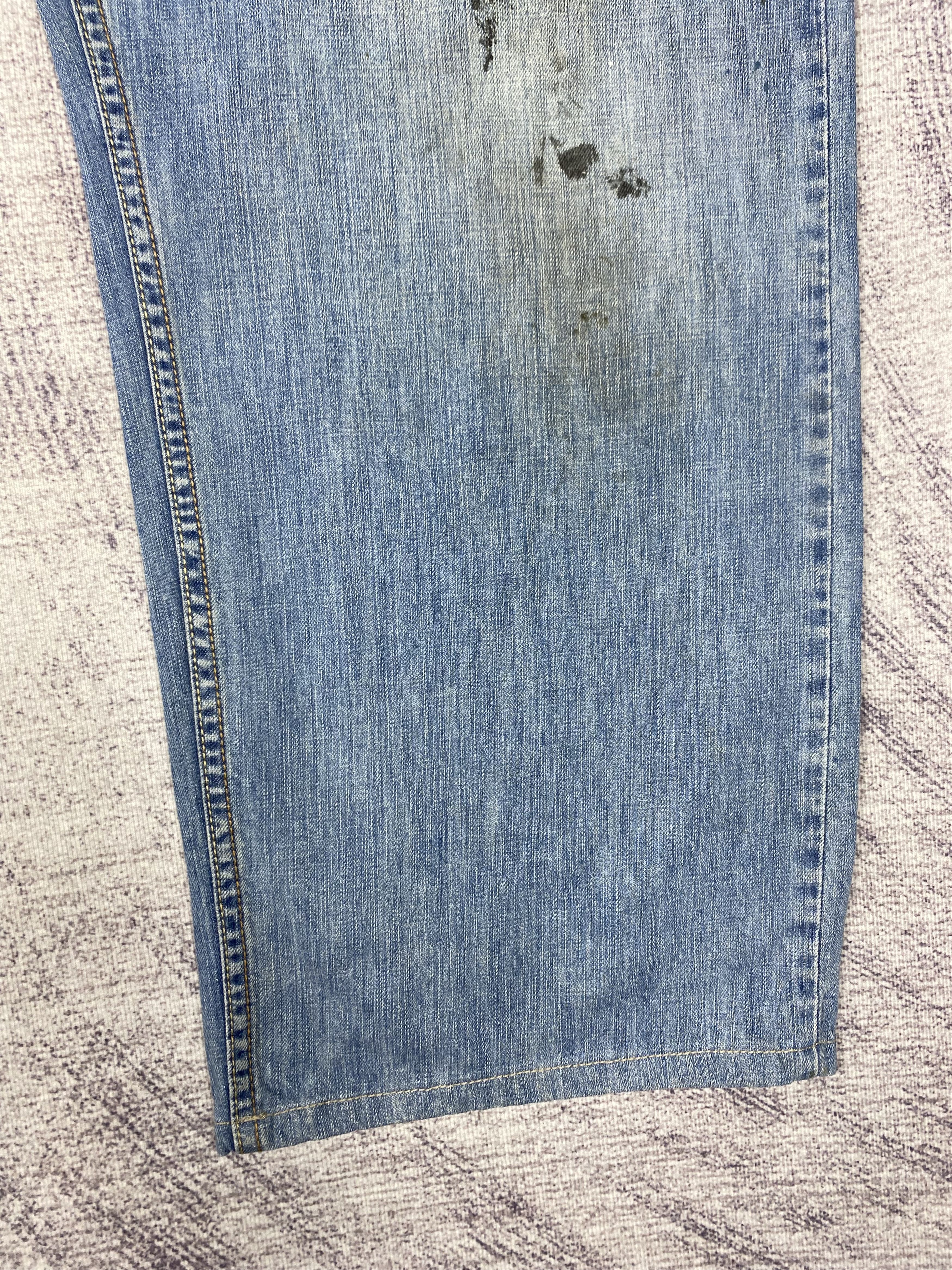 Vintage Vintage Levi's 569 Loose Straight Light Blue Denim PT0480 Size US 38 / EU 54 - 7 Thumbnail