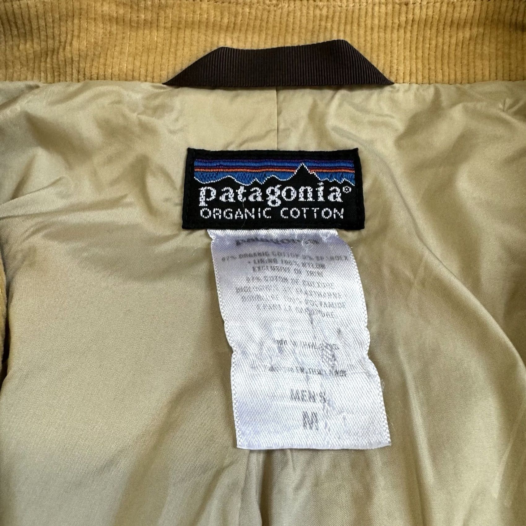 Patagonia VINTAGE Patagonia Blazer Jacket Corduroy Men M Tan Brown Fall 06 27590 Size 40R - 5 Thumbnail